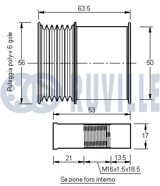 Alternator Freewheel Clutch