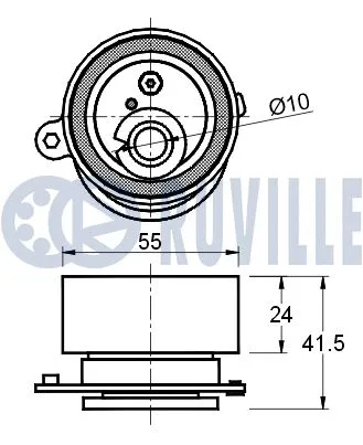 Tensioner Pulley, timing belt