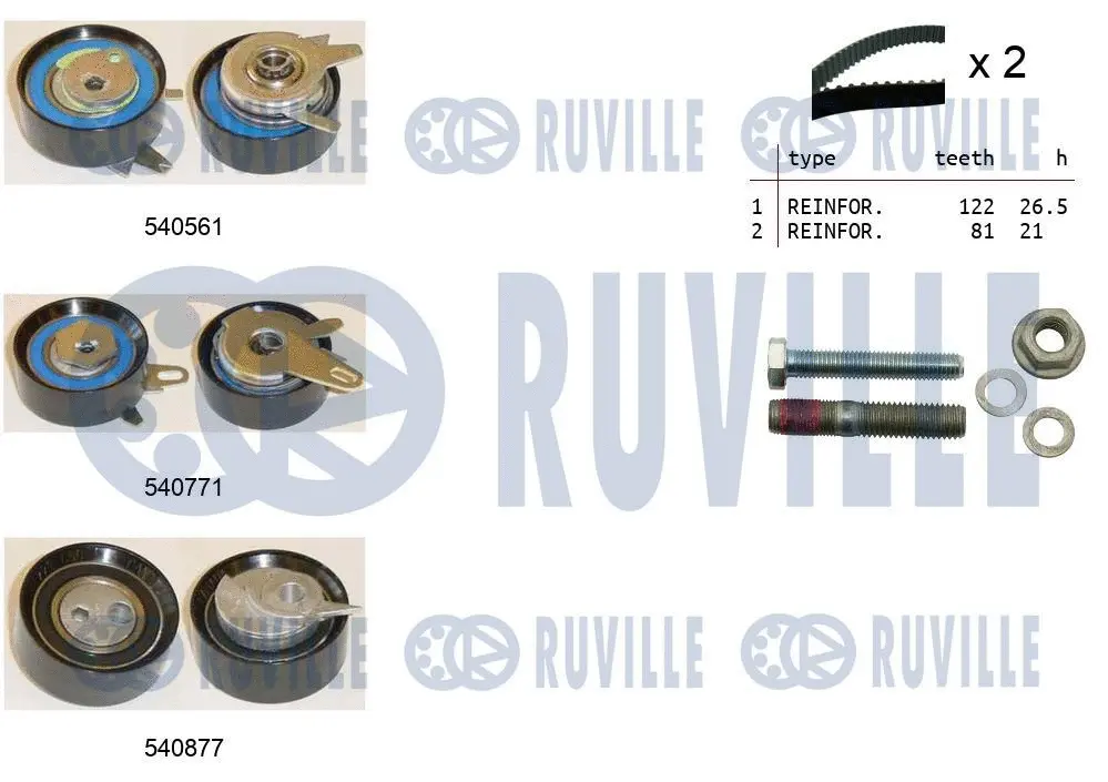 Timing Belt Kit (550385)