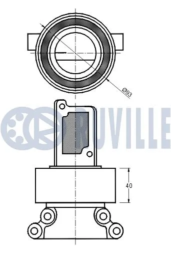 Deflection/Guide Pulley, timing belt