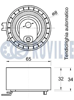 Tensioner Pulley, timing belt