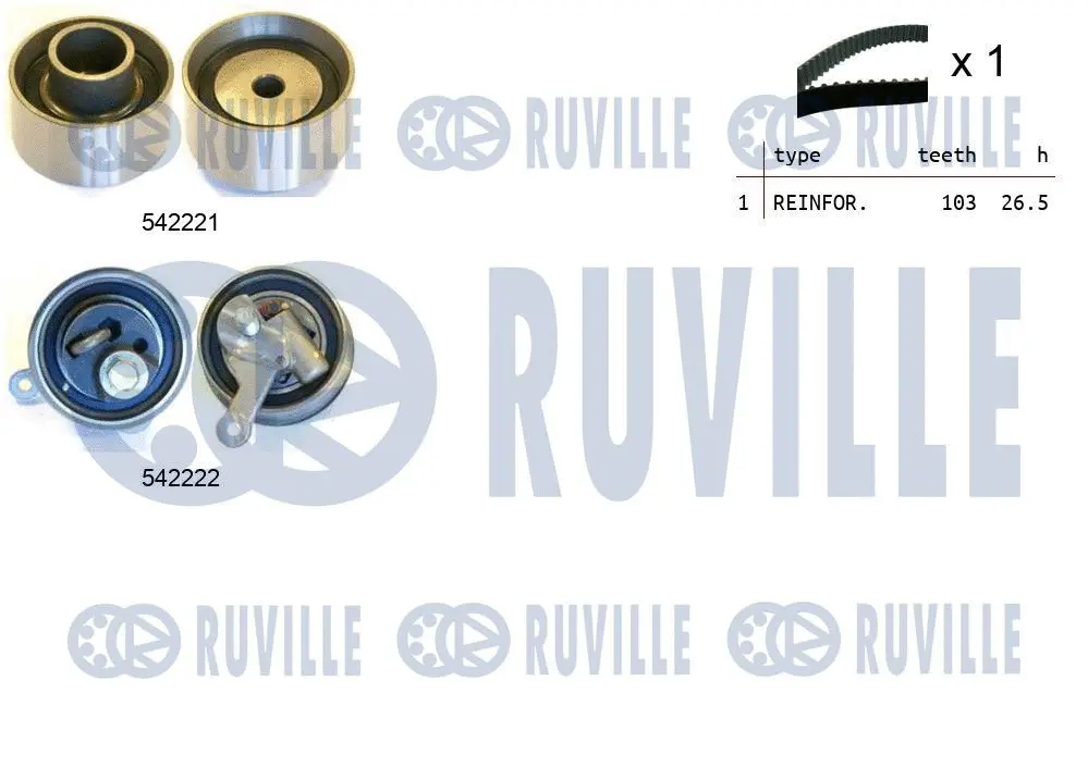 Timing Belt Kit (550430)