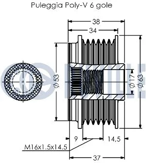 Alternator Freewheel Clutch