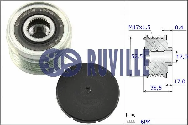 Water Pump, engine cooling (56840)