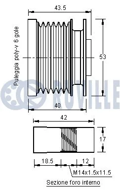Alternator Freewheel Clutch
