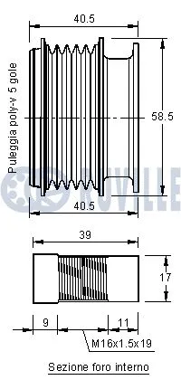 Alternator Freewheel Clutch