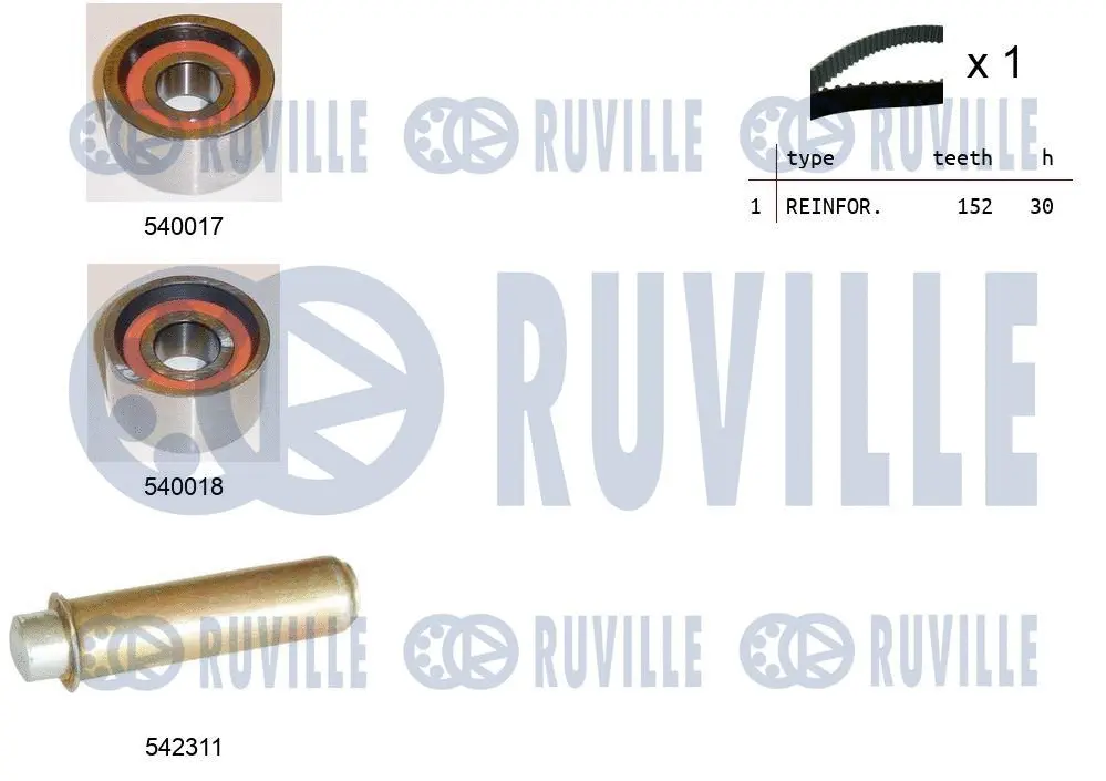 Timing Belt Kit (550392)