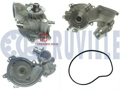 Water Pump, engine cooling (561238)