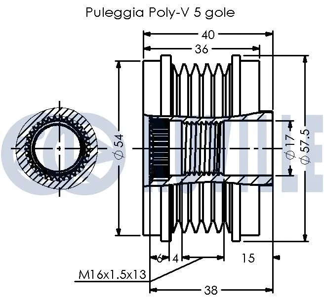 Alternator Freewheel Clutch