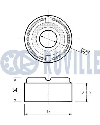 Tensioner Pulley, timing belt