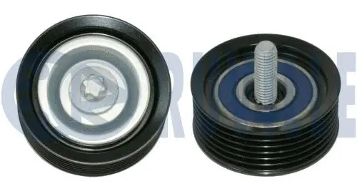 Deflection/Guide Pulley, V-ribbed belt (542851)