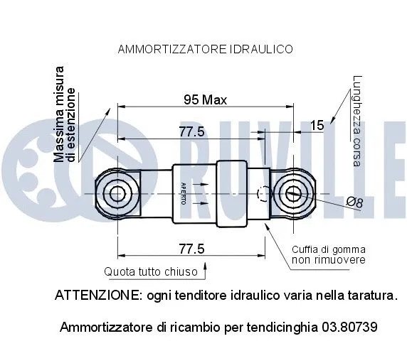 Vibration Damper, V-ribbed belt