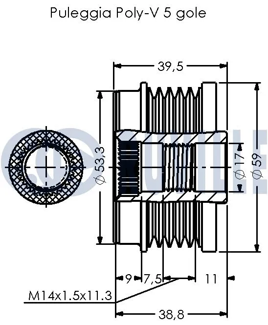 Alternator Freewheel Clutch