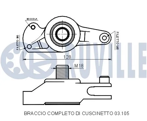 Belt Tensioner, V-ribbed belt
