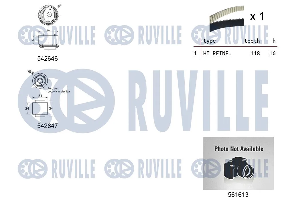 Water Pump & Timing Belt Kit