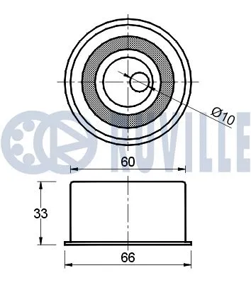 Tensioner Pulley, timing belt