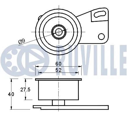 Tensioner Pulley, timing belt