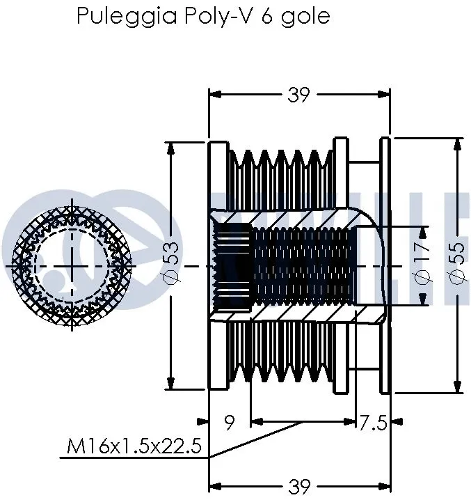 Alternator Freewheel Clutch
