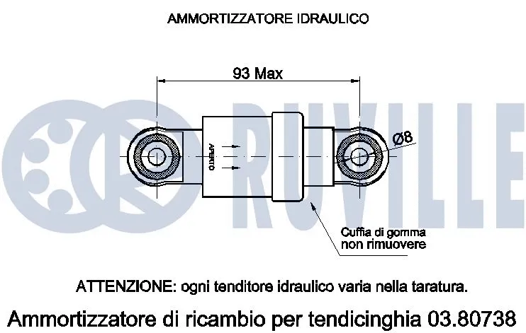 Vibration Damper, V-ribbed belt