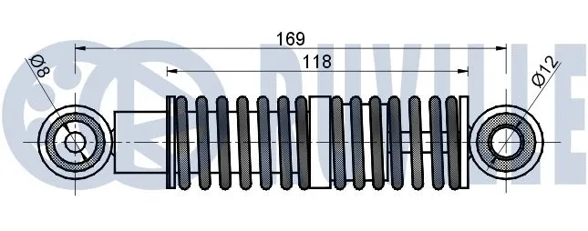 Vibration Damper, V-ribbed belt
