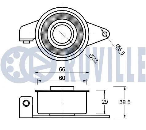 Tensioner Pulley, timing belt