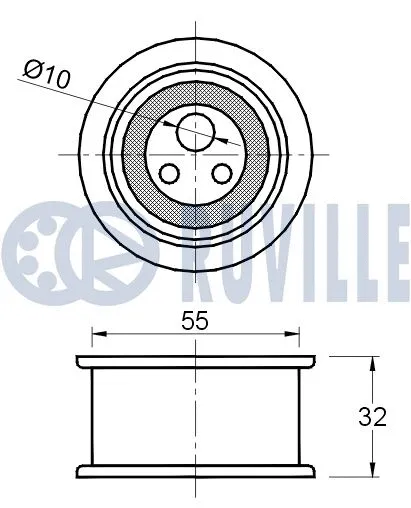 Tensioner Pulley, timing belt