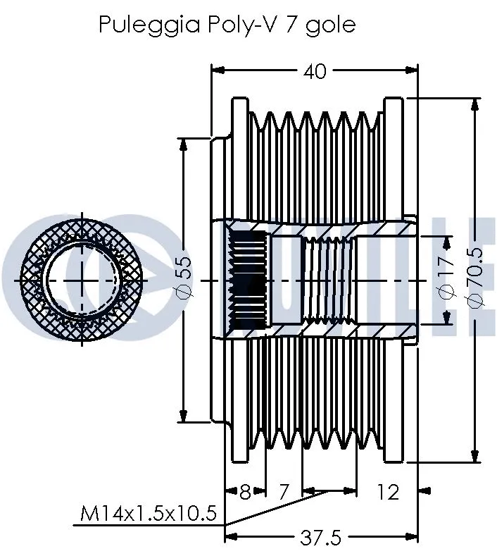 Alternator Freewheel Clutch
