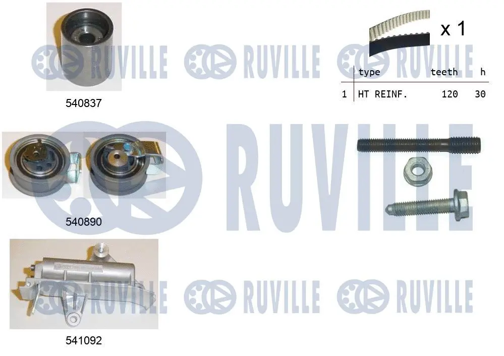 Timing Belt Kit (550138)