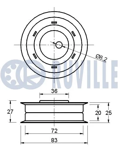 Tensioner Pulley, timing belt