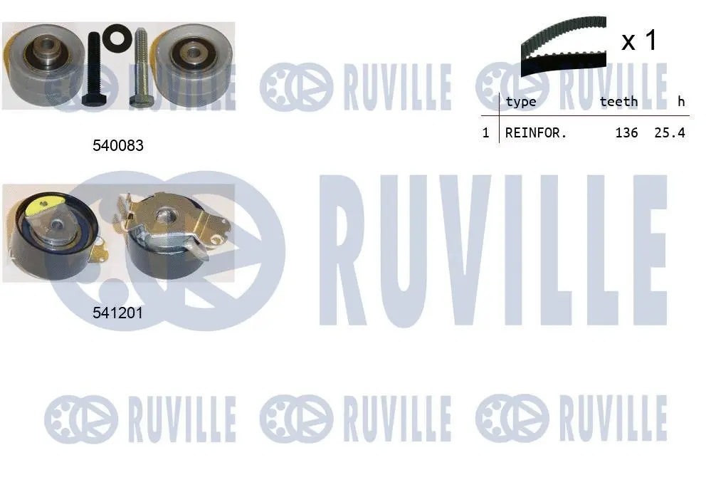 Timing Belt Kit (550142)