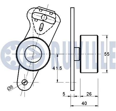 Tensioner Pulley, timing belt