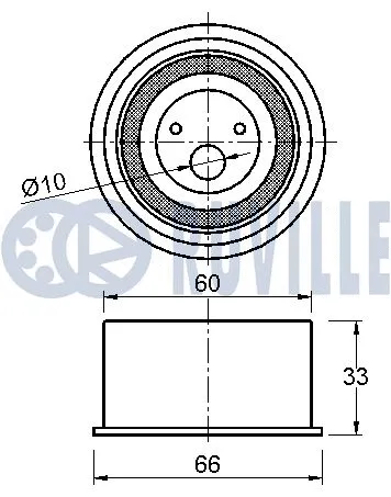 Tensioner Pulley, timing belt