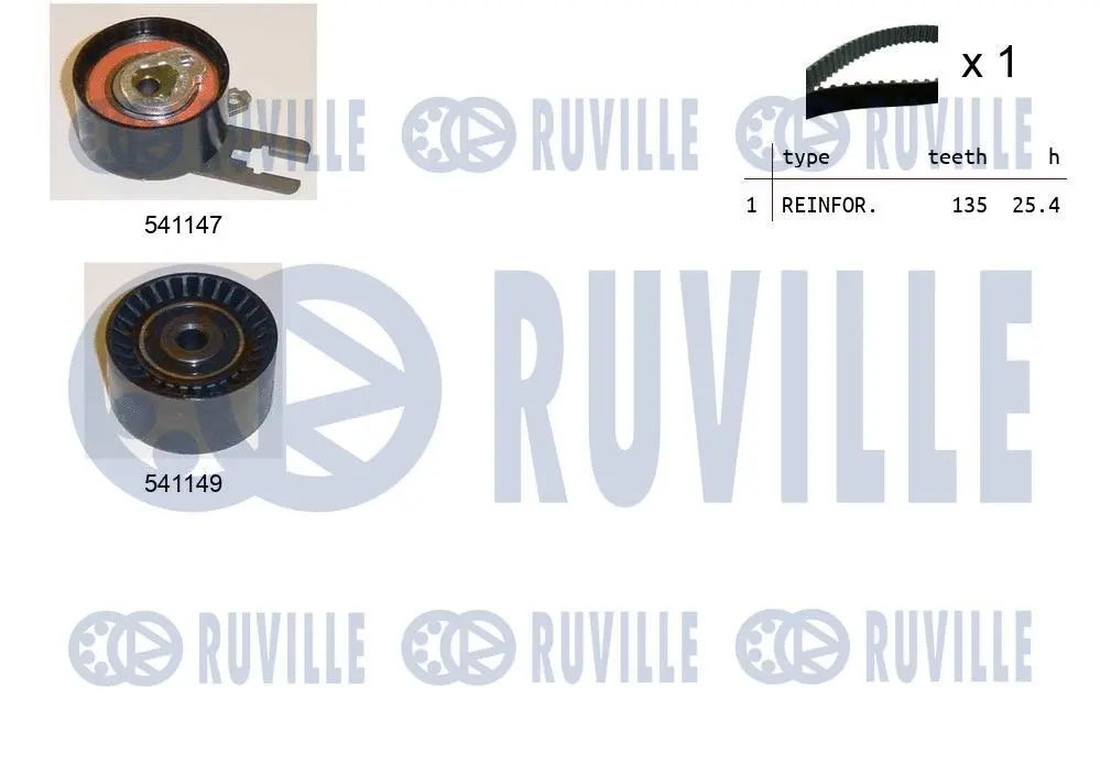 Timing Belt Kit (550121)