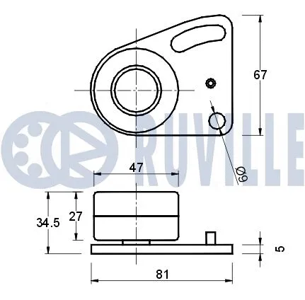 Tensioner Pulley, timing belt