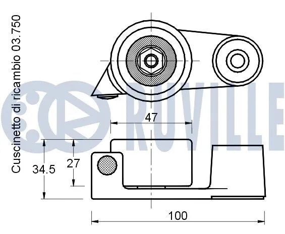 Tensioner Pulley, timing belt