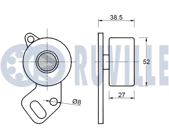 Tensioner Pulley, timing belt