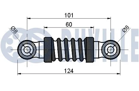 Vibration Damper, V-ribbed belt