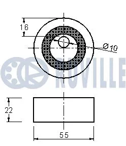 Tensioner Pulley, timing belt