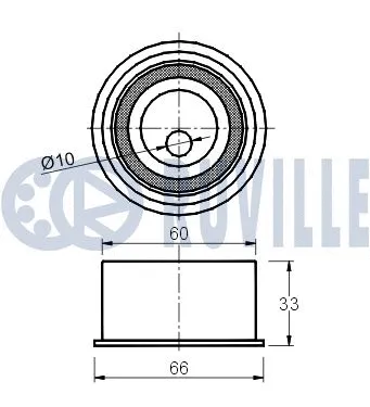 Tensioner Pulley, timing belt