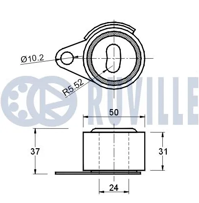 Tensioner Pulley, timing belt