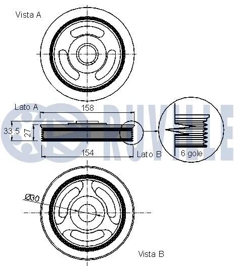 Belt Pulley, crankshaft