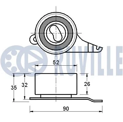 Tensioner Pulley, timing belt