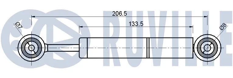 Vibration Damper, V-ribbed belt