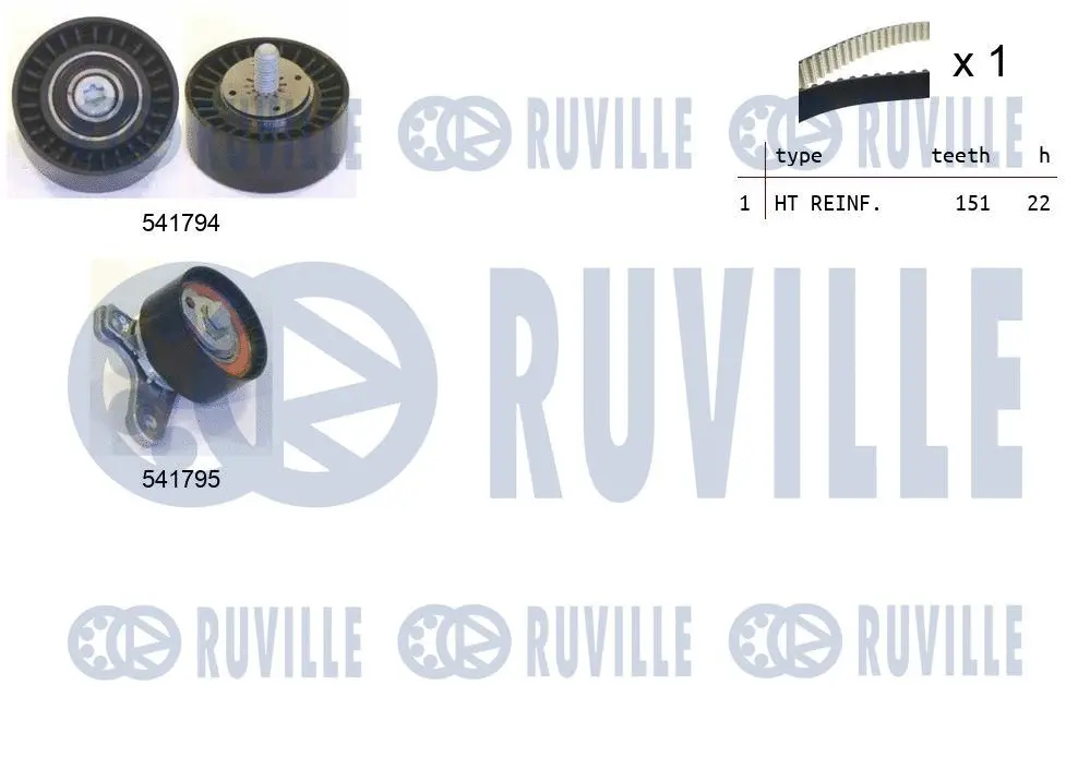 Timing Belt Kit (550338)