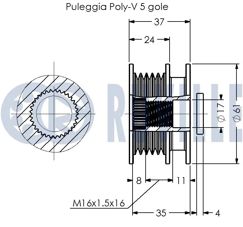 Alternator Freewheel Clutch