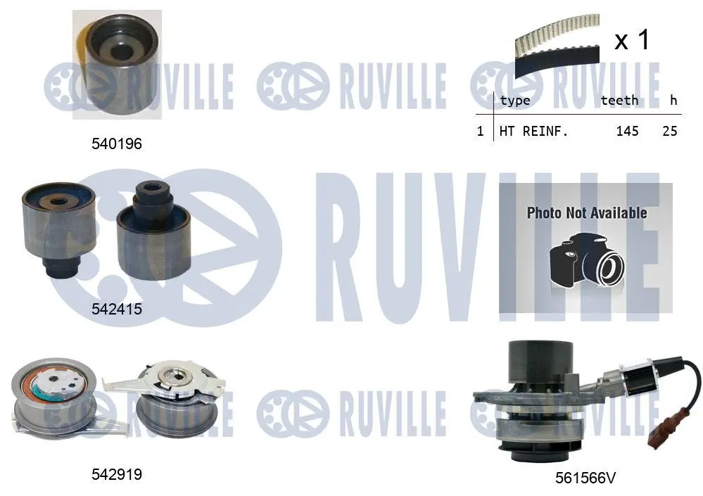 Water Pump & Timing Belt Kit (5504982)