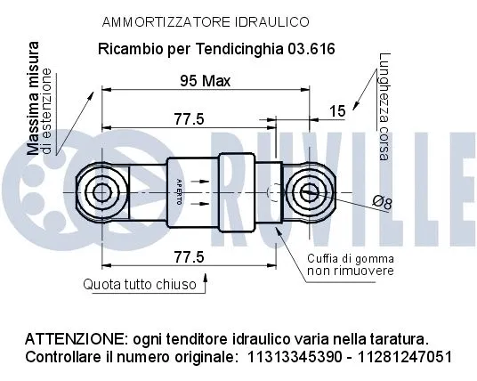 Vibration Damper, V-ribbed belt