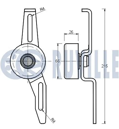 Belt Tensioner, V-ribbed belt