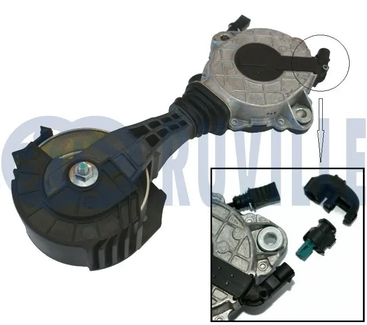 Belt Tensioner, V-ribbed belt (542540)