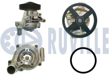 Water Pump, engine cooling (561643)